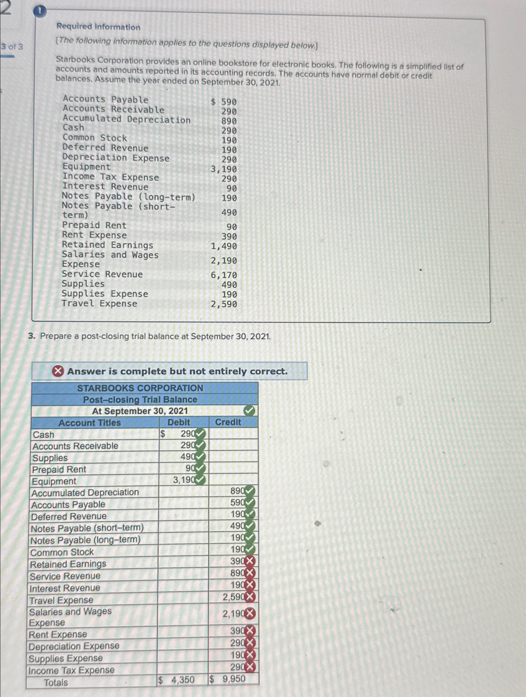  (1) Required information [The following information applies to the questions displayed