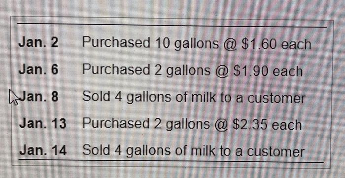 white? Pass N Go, a regional convenience store chain maintains milk inventory