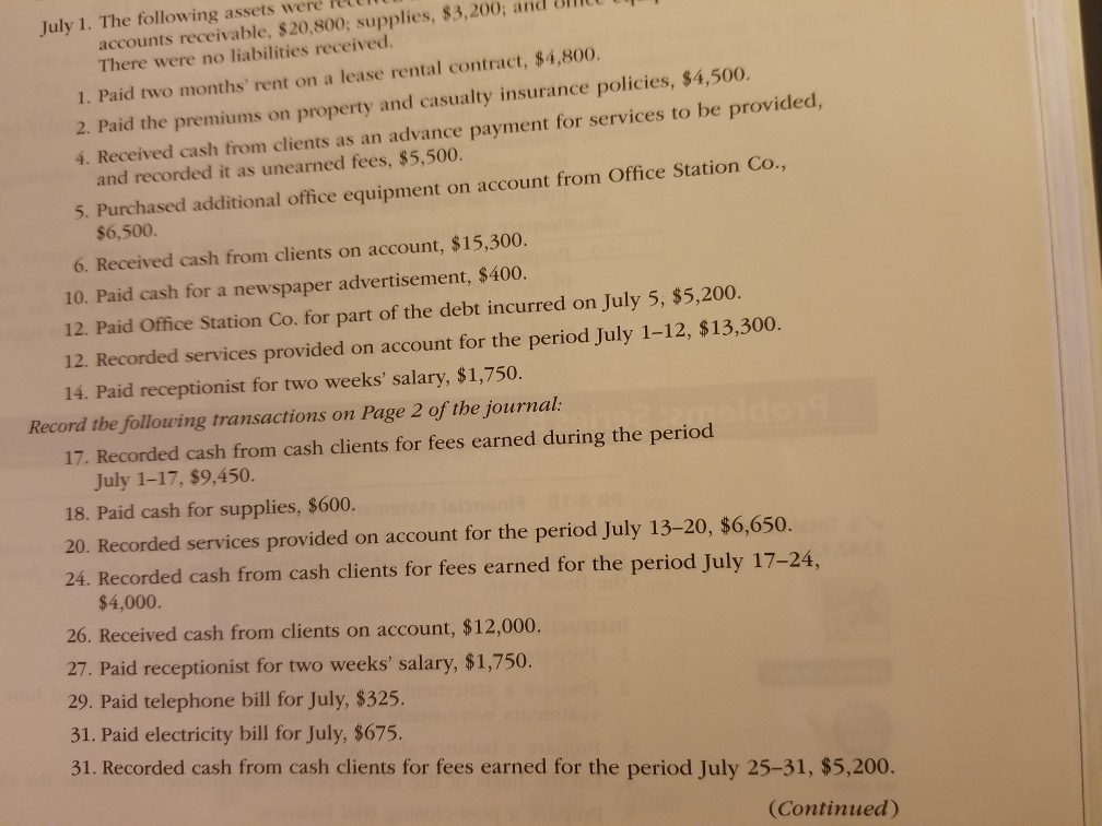 OBJ. 4,5 PR 4-5A Complete accounting cycle e past several years, Steffy
