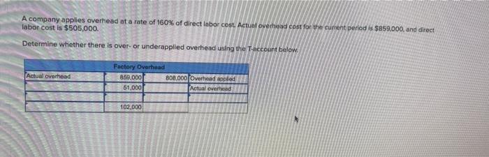  Prepare the journal entry to close over-or underapplied overhead to cost