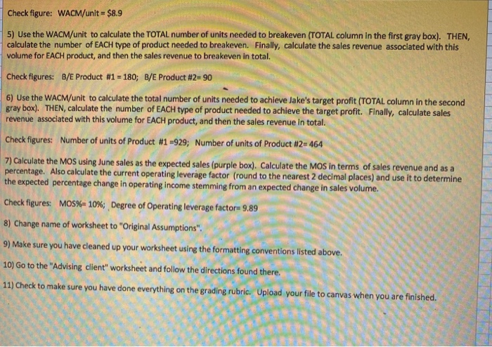 be used to determine the effects of changing business conditions on the