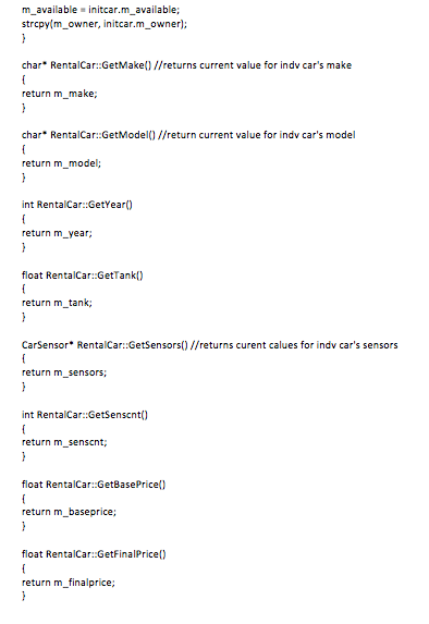 m extracost; int gps cnt; int camera cnt; int lidar_cnt; int radar_cnt;