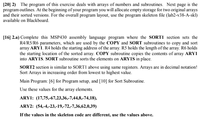 Intro Microprocessor System (CDA 3331C) MSP430G2553 Microprocessor Used **Please type the code**