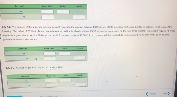 Balances Cash 9,945 2,750 Accounts Receivable Supplies 1,020 2,700 7,500 8,350 7,200