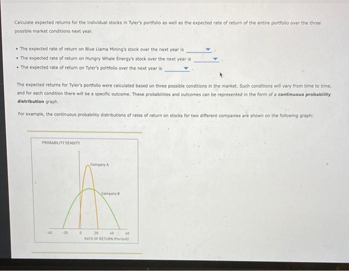 measure of the average (mean) value expected to occur during all possible