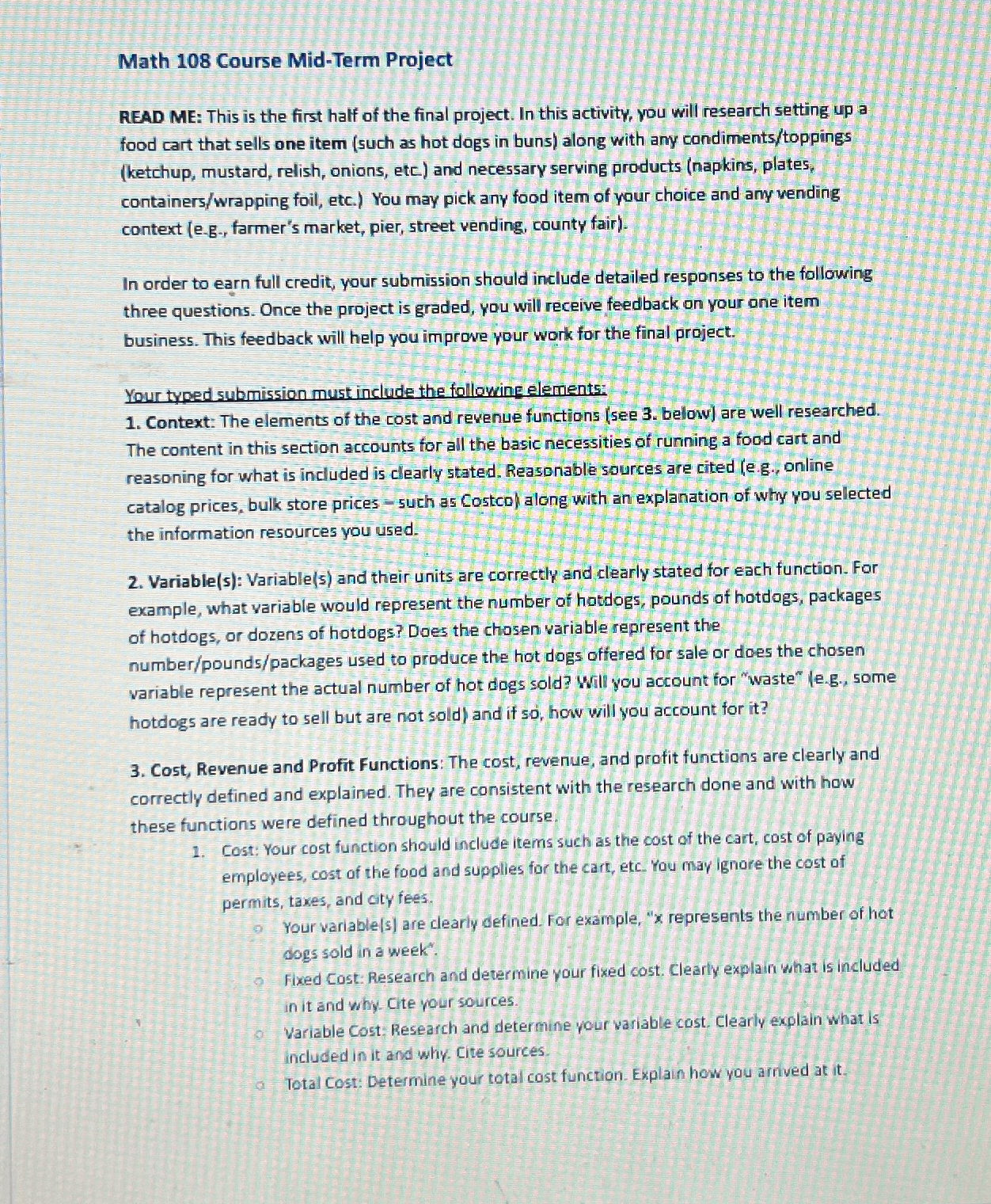  Math 108 Course Mid-Term Project READ ME: This is the first