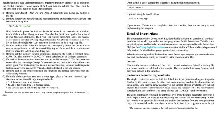 this assignment, you will to be able to: - Be familiar with