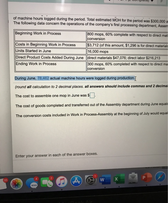  please do answers to at least 2 decimals, and include each