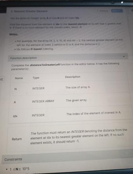  iwh for the eament at inder 2(Mvichis5)is4, and the dotance is2.