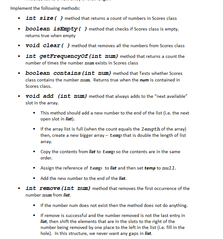 is an individual assignment. Restrictions: Unless directed otherwise, you cannot use any