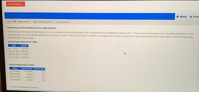 inc. for a long-term construction project that is expected to be completed