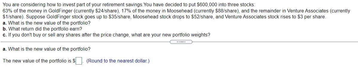 Please not only fill in the blanks but answer the entire question!