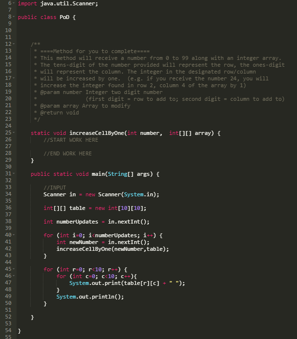 99 along with an integer array. * The tens-digit of the number