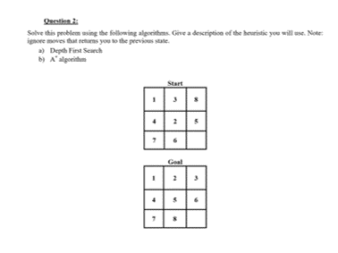 please solve it with table Solve this problern asing the following algorithms.