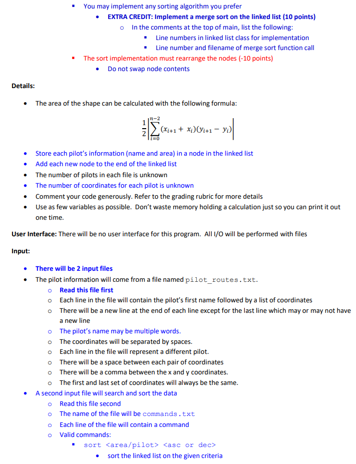 points) The project files must be in a package named TieFighter. (-5
