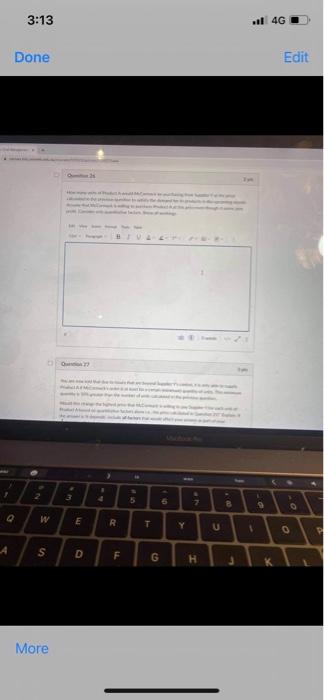  3:13 Il 4G Done Edit 2 7 B 9 W E