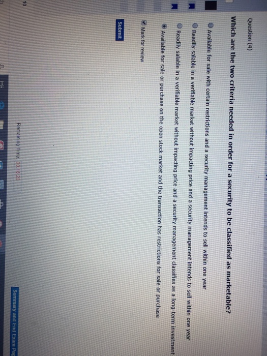  Which are the two criteria needed in order for a security