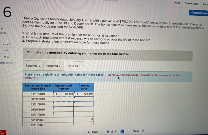  Help Save & Exit Subr 6 Check my world L.71 ints