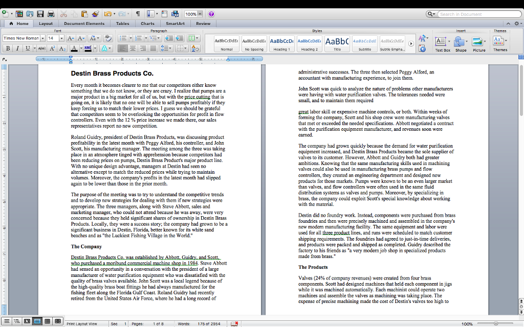 Monthly shipments Manufacturing Costs Material 2 $2 - $4 2 6 -12