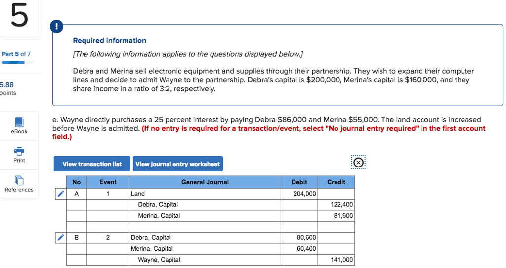 expand their computer lines and decide to admit Wayne to the partnership.