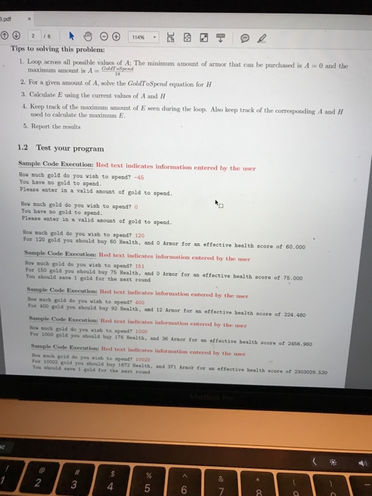 of Legends: Problem Description In la gue of Legends a player's Eff