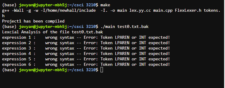 addop --> + | - term --> factor {mulop factor} mulop -->