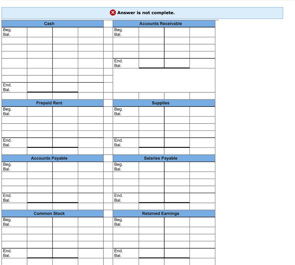 Enterprises experienced the following events for Year 1, the first year of