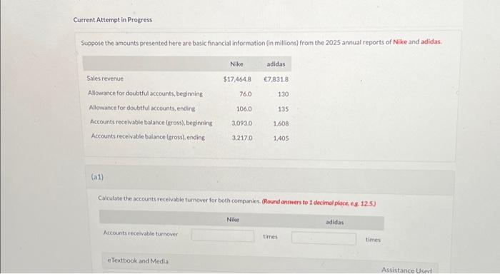 Current Attempt in Progress Suppose the amounts presented here are basic