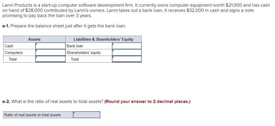  Lanni Products is a start-up computer software development firm. It currently