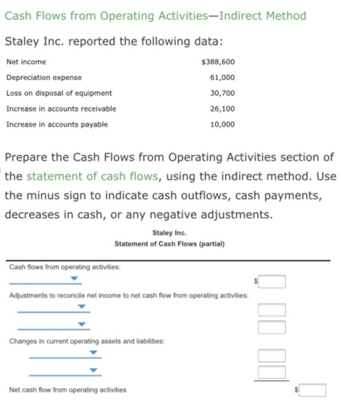 Current Operating Assets and Liabilities -Indirect Method Victor Corporation's comparative balance sheet