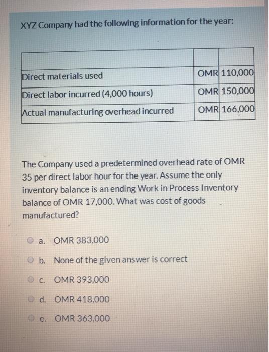 manufacturing overhead costs based on direct labor costs. The Company's production costs