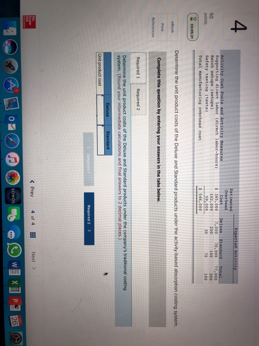 Alternative to Traditional Product Costing [LO2- 5] Stillicum Corporation makes ultra light-weight