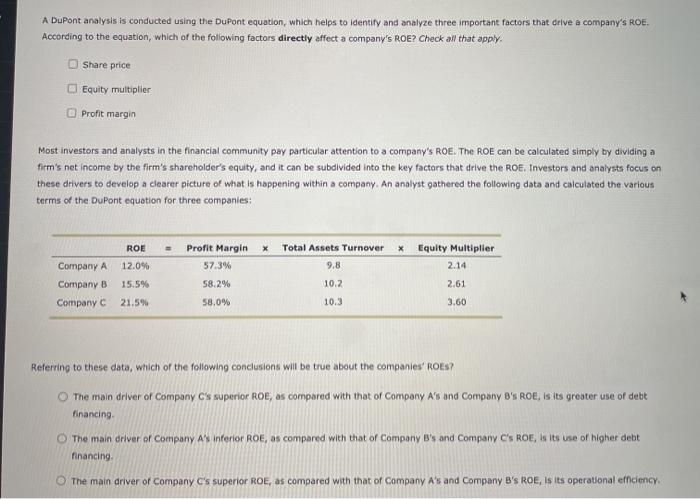 Integrating information from both the market and the firm's financial statements Consider