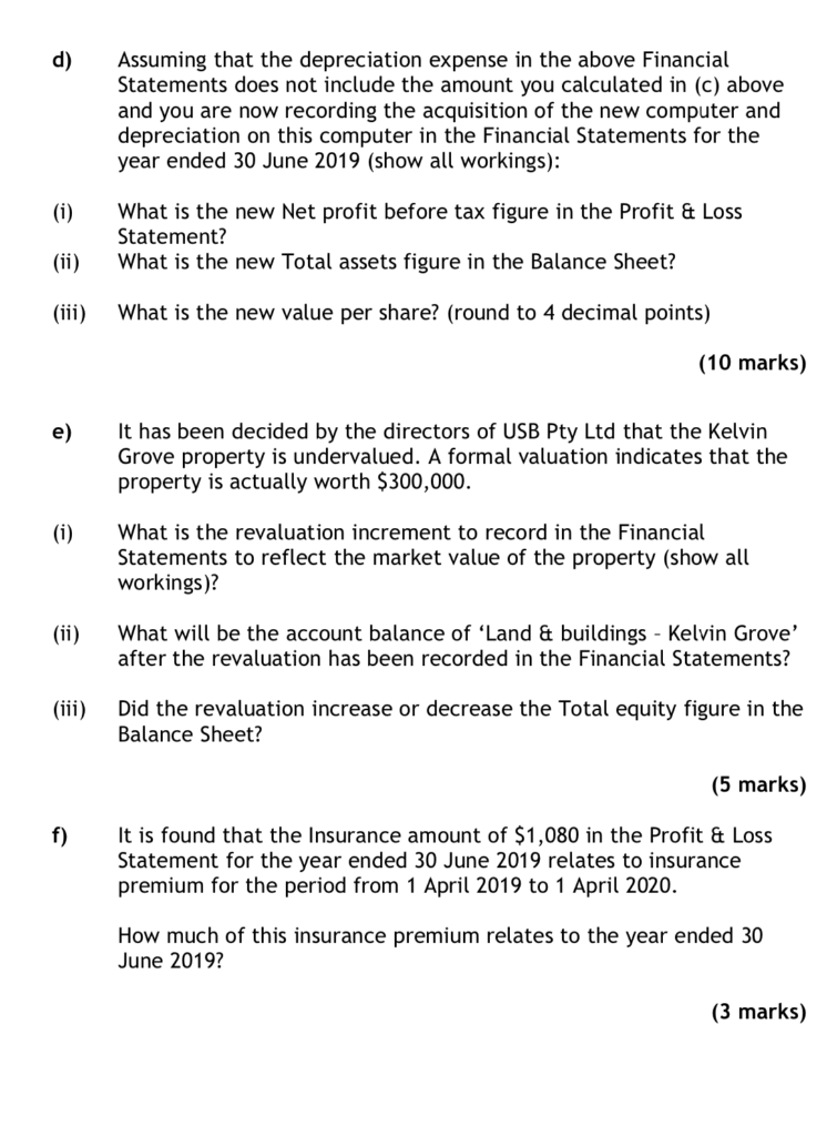 charges Cleaning Council rates Depreciation Gardening Insurance Interest Land tax Property manager