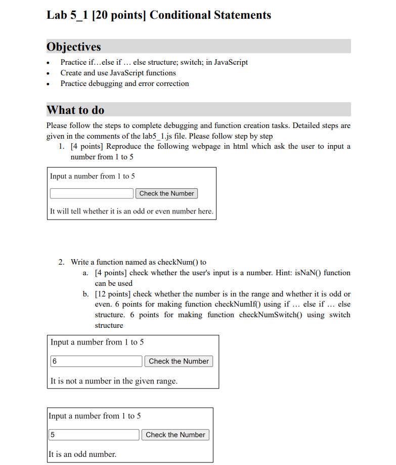  Please help me complete my uncomplete Javascript and HTML! Please use
