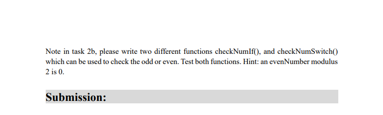 checkswitch() for javascript!!!! thank you, Lab 5_1 [20 points] Conditional Statements Objectives