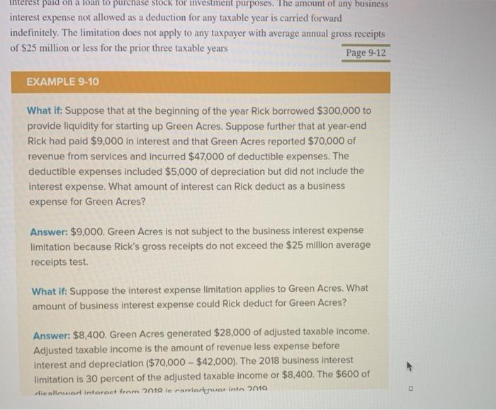 on the Power Points for chapter 9. The answer for question 3