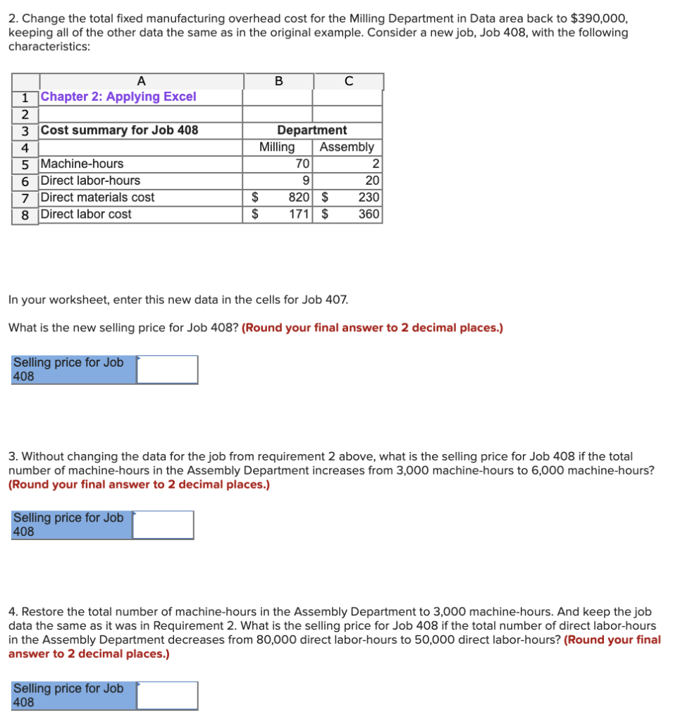 the formula "-810" After entering formulas in all of the cells that