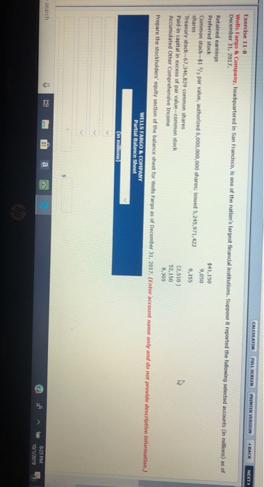  CALCULATOR FULL SCREEN PRINTER VERSION BACK NEXT o ns) as of