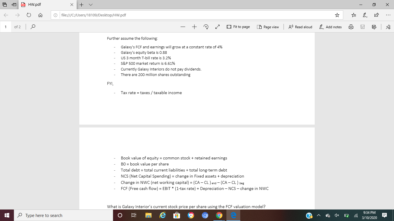 HW.pdf 0 o file:///C:/Users/18109/Desktop/HW.pdf D Fit to page 9 Page view A