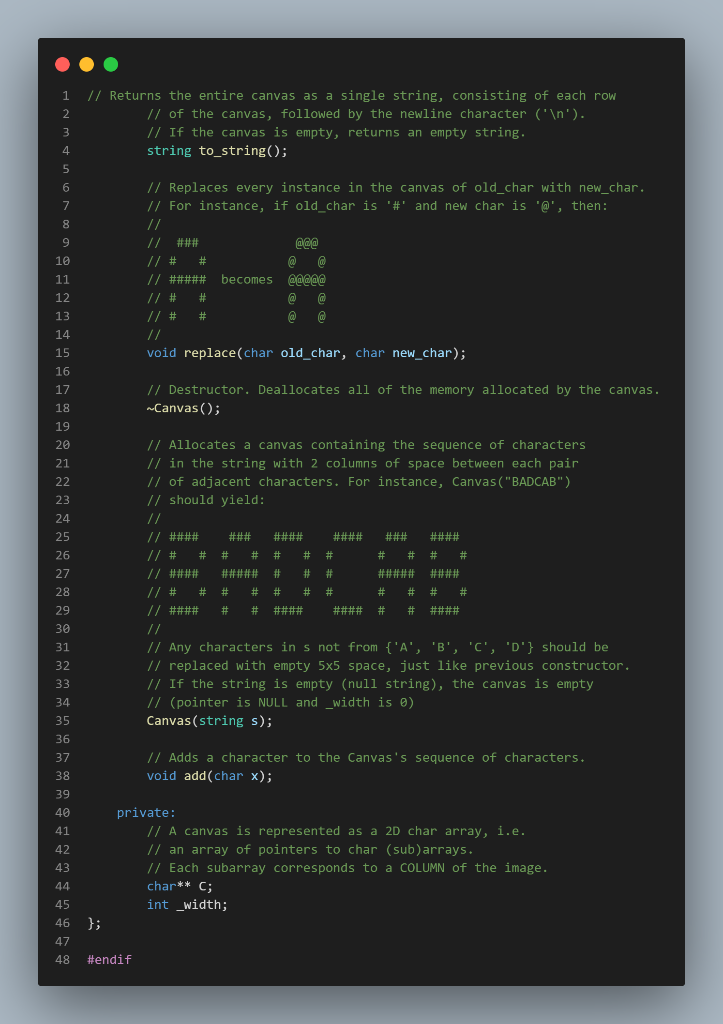 everyone answer a like, just try please :(. NO CHSNGES ON CANVAS.H