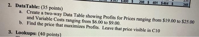  $400 S 208 $ 401 $ 464 $ 235 348 2.