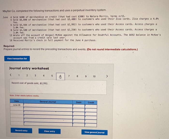 (that had cost $2,992) to customers who used their Access cards. Access