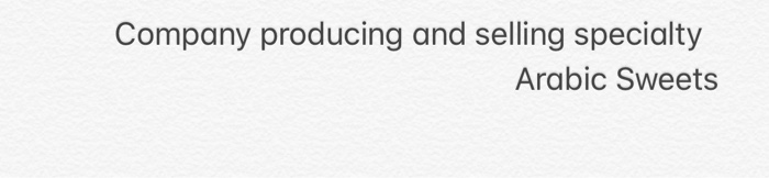 and solvency); 4. Income Statement, by year; 5. Include a capital expenditures