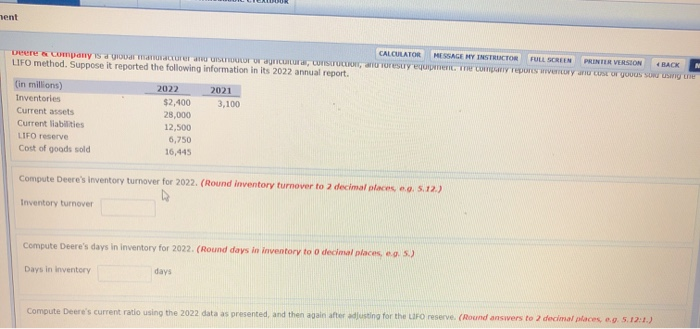  hent CALCULATOR MESSAGE HY INSTRUCTOR FULL SCREEN PRINTER VERSION BACK M