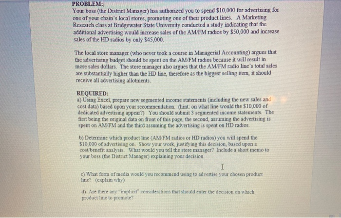 recent year for Big Bear Consumer Electronics Inc. is shown below. Total