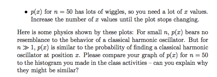 classical mechanics, a particle has a definite position x. As you may