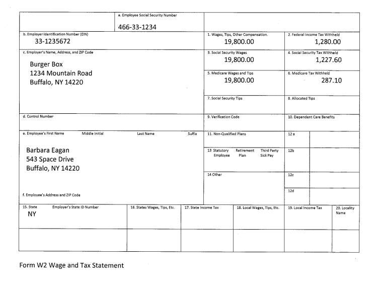 the w2's and the data and info. Problem Complete a federal tax