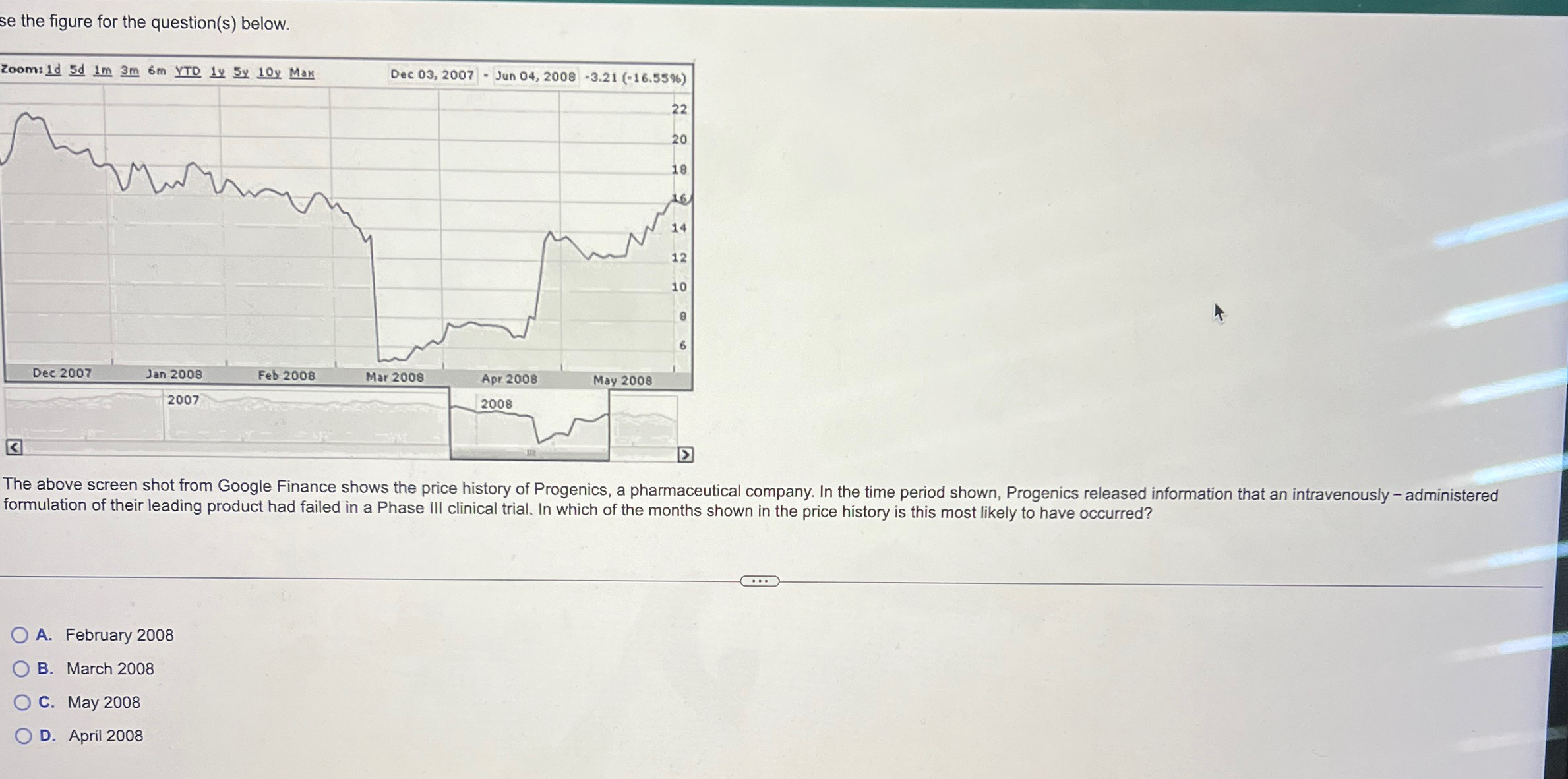  se the figure for the question(s) below. The above screen shot