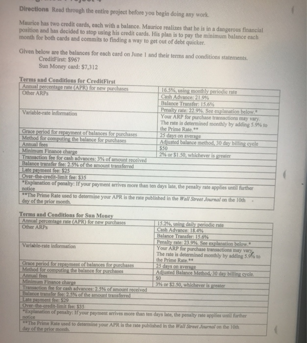 card with the balance officer Step Two Merceives offer from different credit